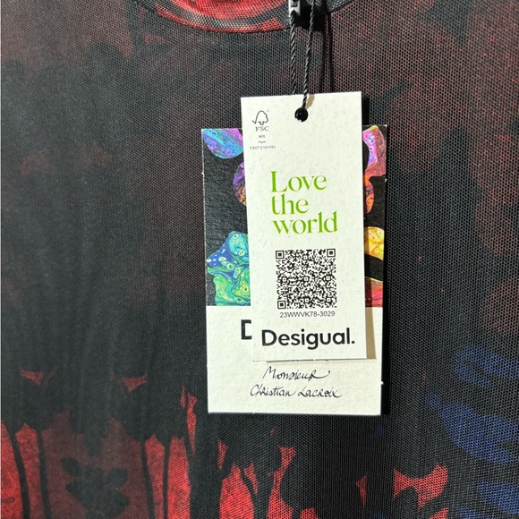 🔥NWT Desigual x Christian Lacroix Dress!!!!! - Picture 11 of 16